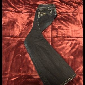 Silver Suki Surplus Bootcut jeans.